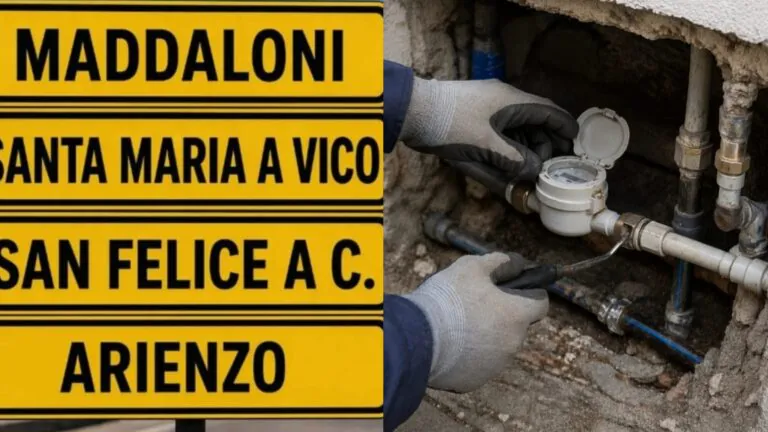 Stretta contro gli allacci abusivi: chiusi due collegamenti alla rete idrica