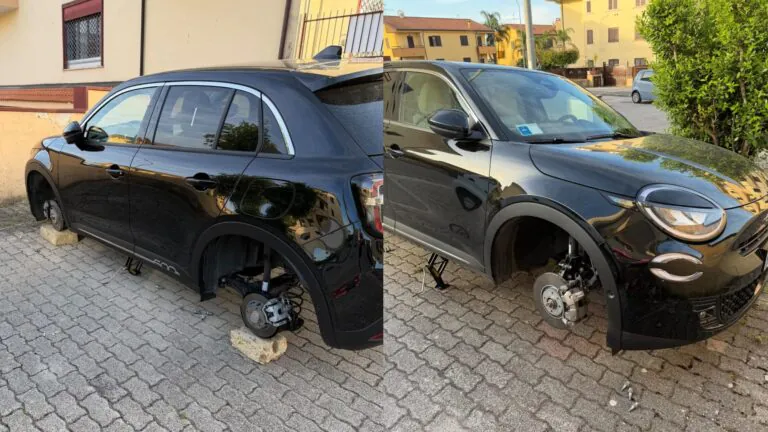 Ladri scatenati: assaltano auto e fanno sparire le ruote