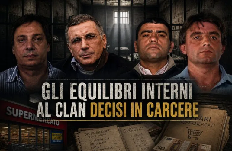 Clan Zagaria, dal carcere emergono le crepe: “Tensione tra cassiere e boss”