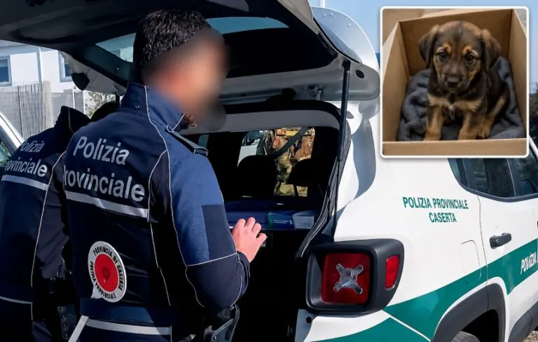 Netturbino abbandona cagnolina in strada e cucciola muore: rischia 7 anni in cella