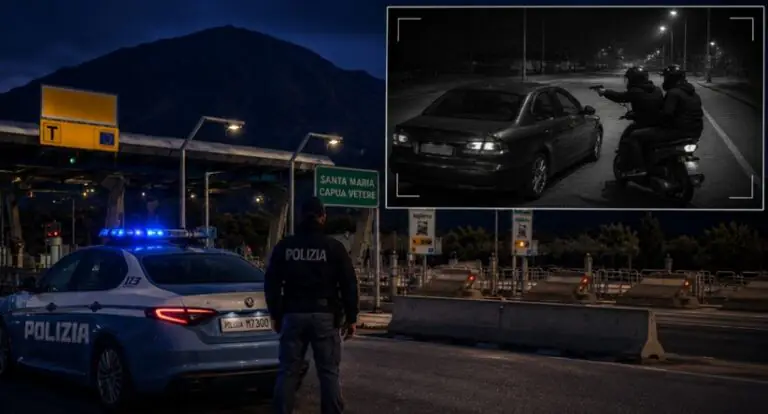 Rapina choc al casello: colpito con pistola per Rolex e 10mila euro