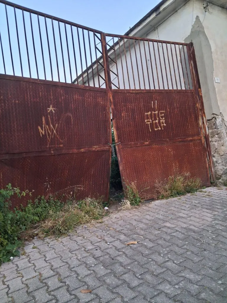 Baby Gang forza cancello e irrompe in una area privata
