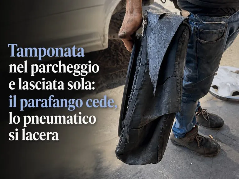 Tamponata da ignoti e lasciata senza avviso: l’odissea di un’automobilista