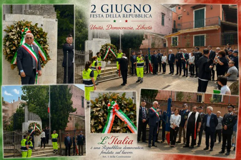 Festa della Repubblica il neo assessore con la fascia mette punto esclamativo su vicesindacatura