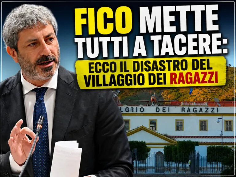 Villaggio dei Ragazzi, Fico demolisce i soloni calatini: «Ecco il disastro che abbiamo trovato»