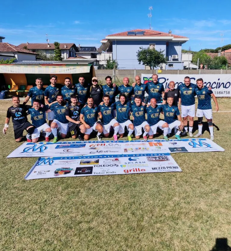 Olympique Marcianise vola in finale nazionale ACSI: oggi la sfida tricolore a Cervia