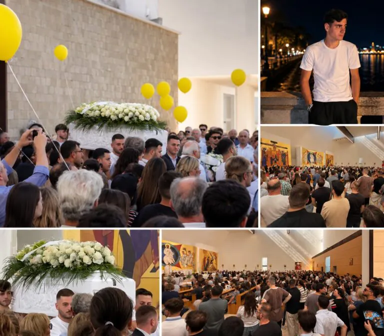 Addio commosso a Francesco: tanta gente per i funerali
