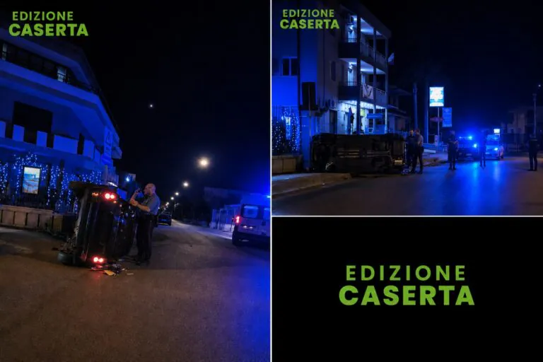 Auto si ribalta nella solita strada ‘circuito F1’: paura nella notte per una giovane conducente
