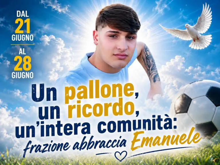 Memorial nel nome di Emanuele, la frazione si unisce tra sport e solidarietà