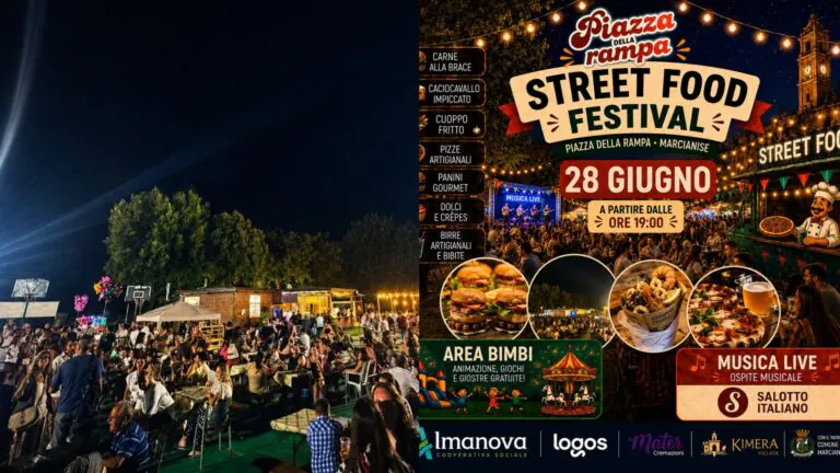 Street Food Festival, buona la prima: Piazza della Rampa gremita. Stasera il gran finale
