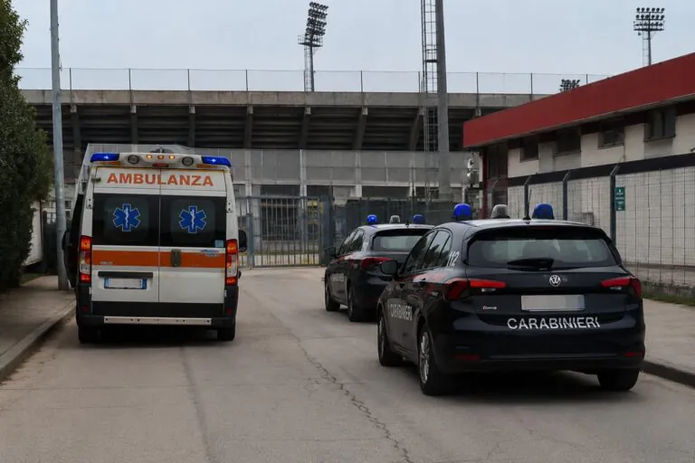 Giovane trovato senza vita nello stadio comunale, è giallo
