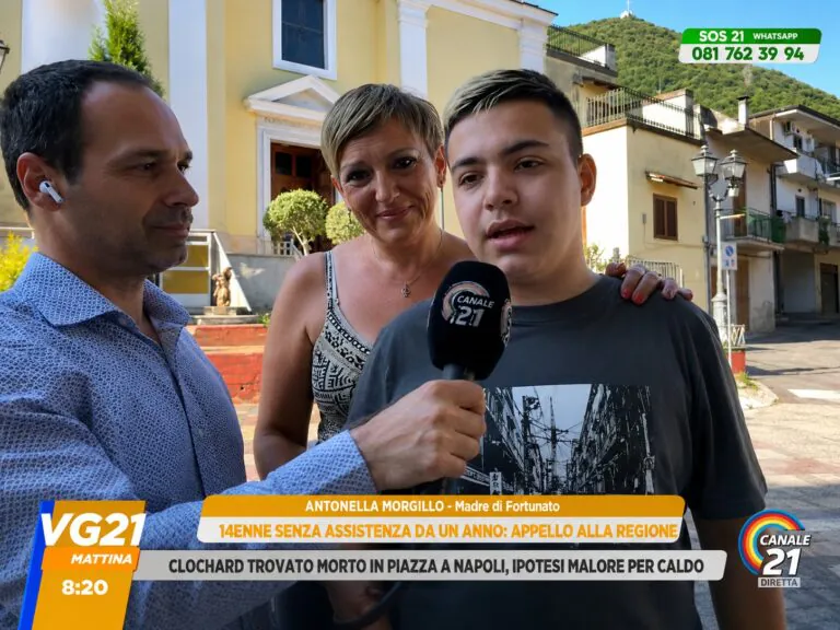 Fortunato, 14 anni senza assistenza: il grido della madre arriva in Regione