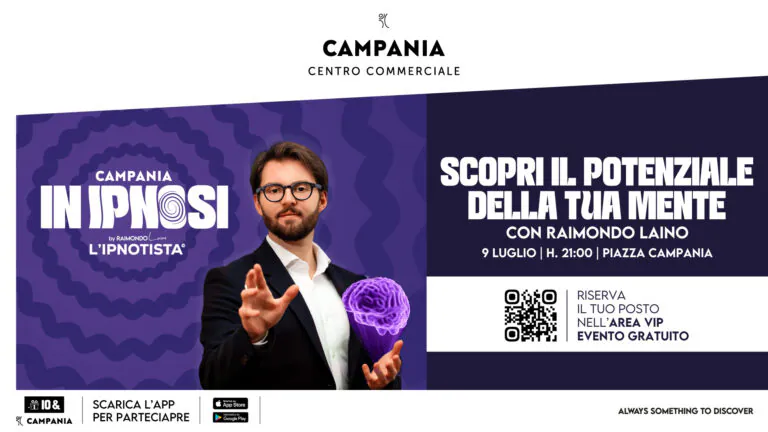 Centro Commerciale avvolto dall’ipnosi con lo show del mentalista