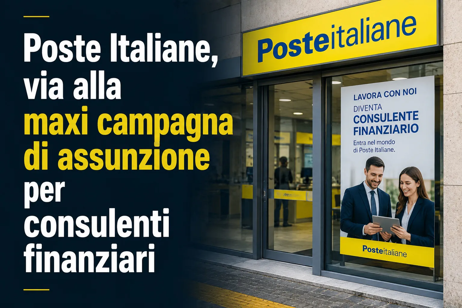 Consulenti finanziari poste