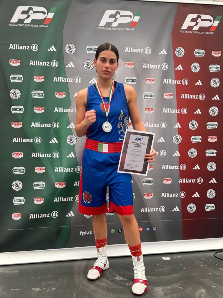 Boxe, poliziotta casertana conquista l’argento ai Campionati Italiani Under 19