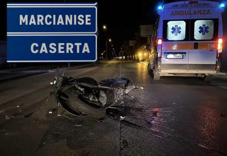 Terribile incidente in scooter, giovane centauro in coma