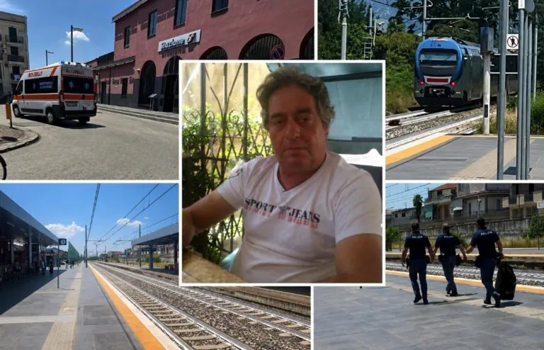 La foto. Tragedia alla stazione, muore travolto dal treno. Addio Giuseppe