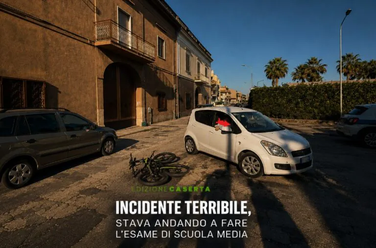 Dramma nella frazione: 14enne in bici travolto mentre si reca all’esame di terza media