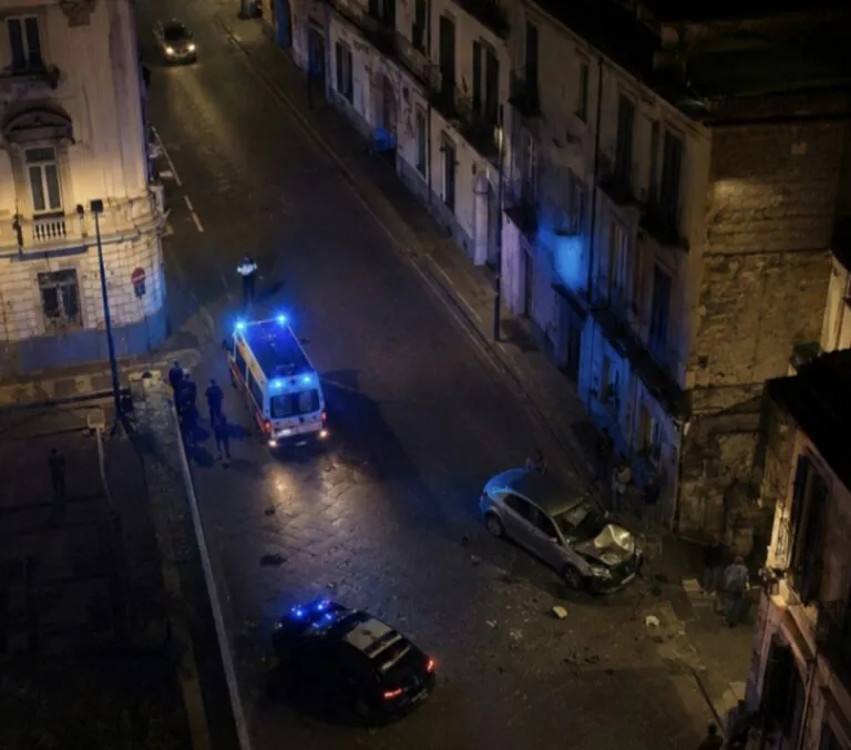 Schianto nella notte, paura per gruppo di amici