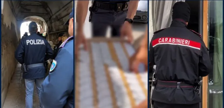 Maxi blitz dopo stese, requisite 5 tonnellate. Scattano arresti