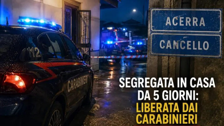 Segregata in casa dal compagno per 5 giorni senza telefono né vie di fuga