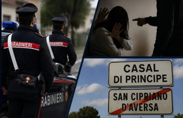 Botte davanti ai figli, poi minacce nei vocali: arrestato dopo l’incubo