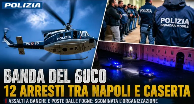 Dalle fogne ai caveau, ecco i 12 arrestati della banda del buco