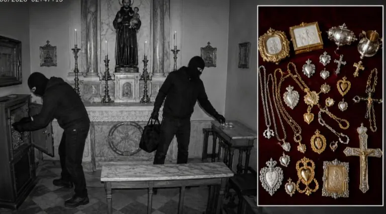 Ladri svaligiano la cappella nel giorno della festa del Santo