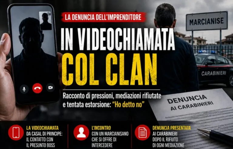Auto e debiti, l’intervento della famiglia del ras prima della videochiamata