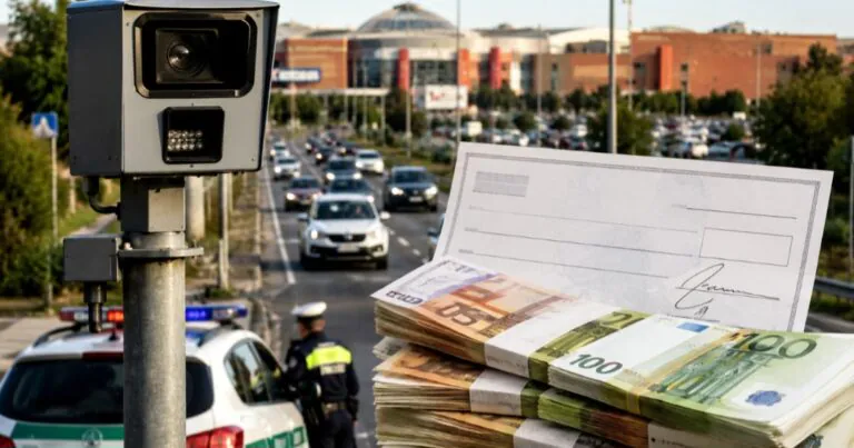 Autovelox verso centri commerciali, incassi da record. I numeri