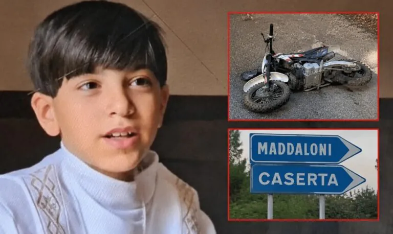 Muore a 10 anni in minimoto, indagato giovane del Casertano