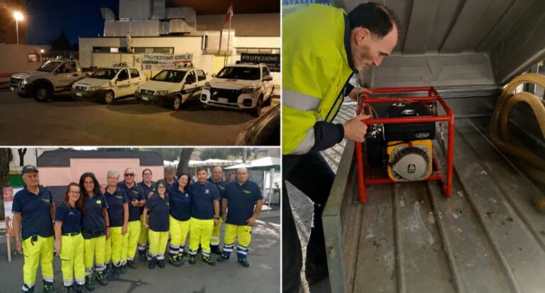 Blackout stacca salvavita, giovane salvato dalla Protezione Civile