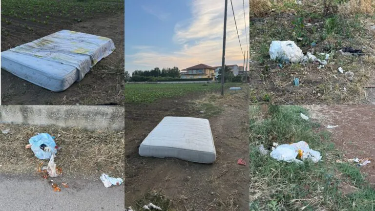 Discarica abusiva nei pressi di abitazioni, spuntano anche materassi