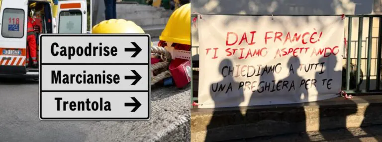 Giovane tra la vita e la morte dopo incidente sul lavoro, l’amico: “Pregate per lui, serve un miracolo”