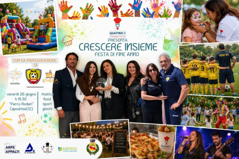 “Crescere Insieme”, al parco Rodari la festa che celebra la comunità scolastica