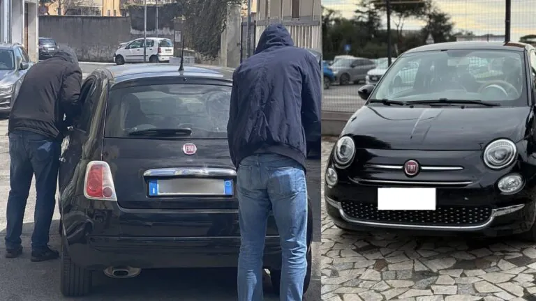 Ladri assaltano auto in pieno giorno