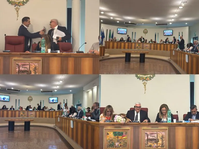 Primo Consiglio Comunale: l’elezione live. Moretta nuovo Presidente