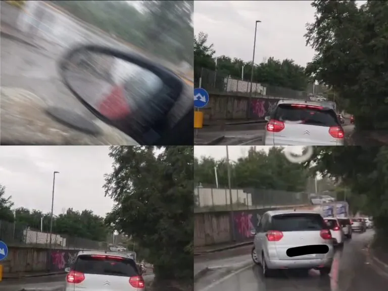 Maltempo sul casertano: nubifragio manda in tilt la viabilità, strade allagate in città