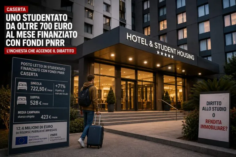Affitti record negli studentati finanziati dal PNRR: il caso arriva in parlamento