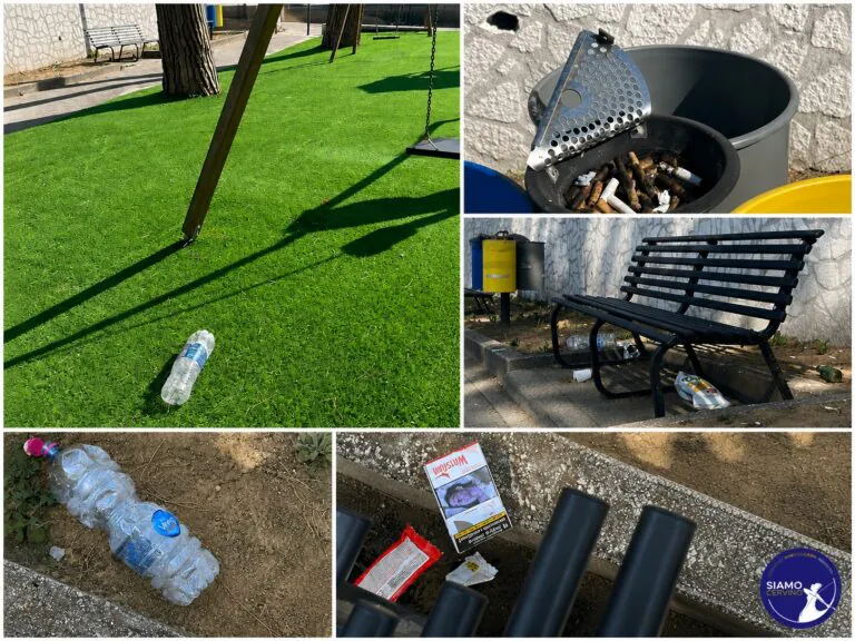 Già vandalizzata nuova area verde: l’appello del sindaco al rispetto dei beni pubblici