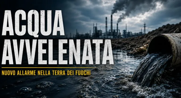 Terra dei Fuochi, allarme acqua contaminata: ecco l’area più a rischio