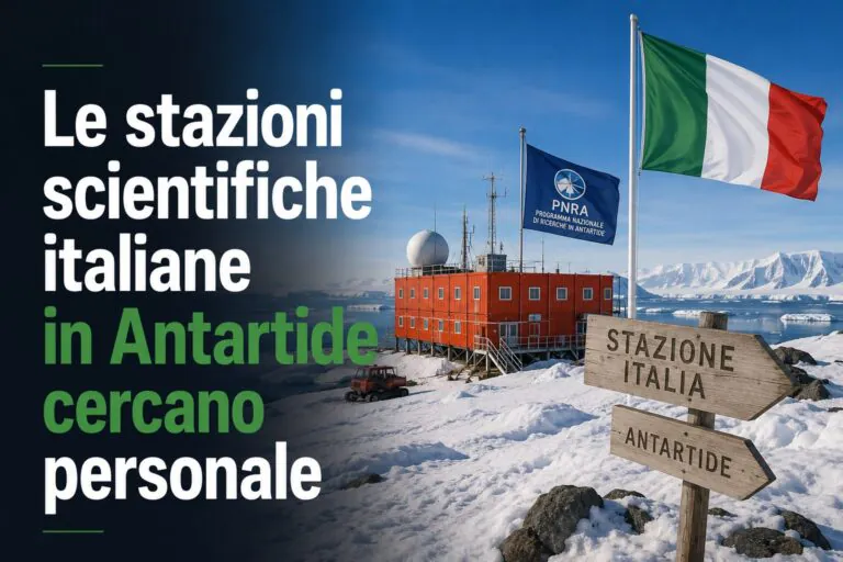 Si cercano cuochi, carpentieri, elettricisti, autisti per stazioni scientifiche italiane in Antartide