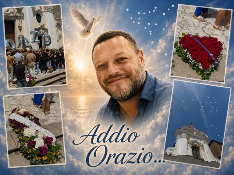 L’addio a Orazio Costantino, l’uomo buono che ha lasciato un vuoto nel cuore della comunità