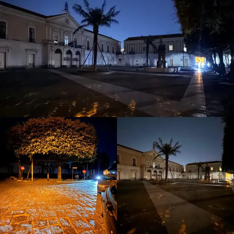 Blackout nel cuore della città: al buio l’area del Municipio