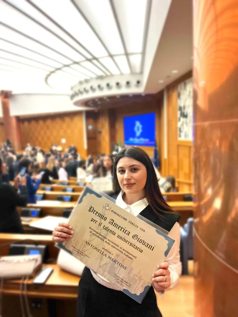 Ad Antonella Martone il “Premio America Giovani” della Fondazione Italia USA