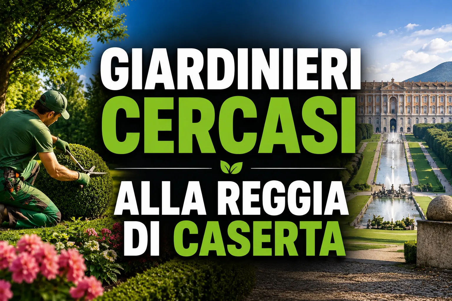 giardinieri reggia caserta