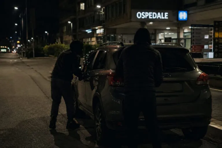 Rubano auto con documenti sanitari e medicinali fuori l’ospedale: “Mia madre rischia la vita”