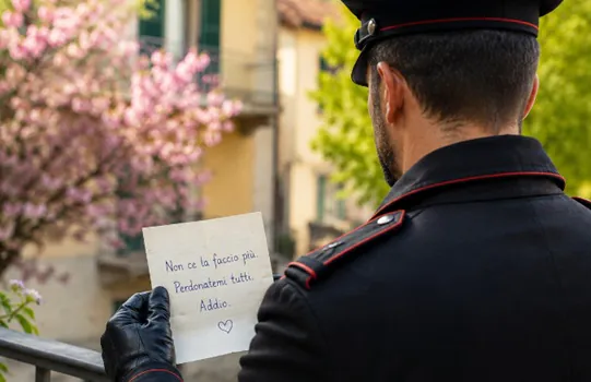 Si barrica in casa e lancia messaggio d’addio a sorella, il blitz decisivo