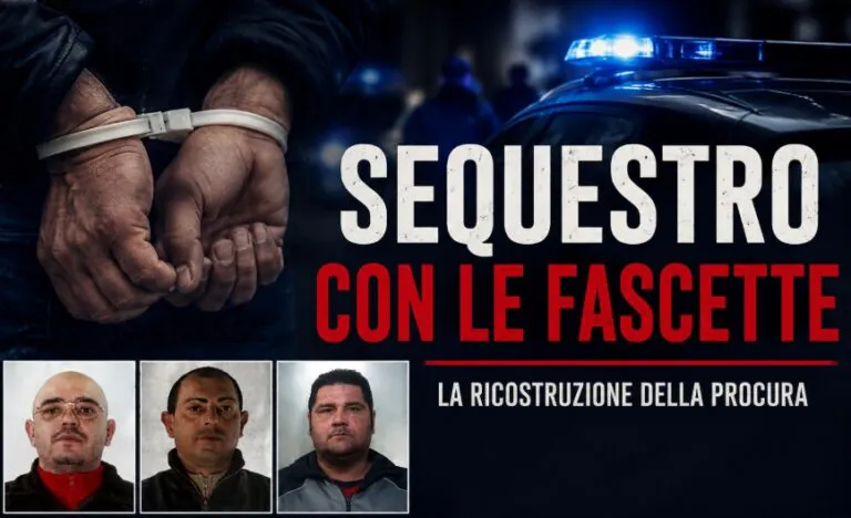 Incappucciato e legato con le fascette, l’incubo dell’imprenditore sequestrato per il debito