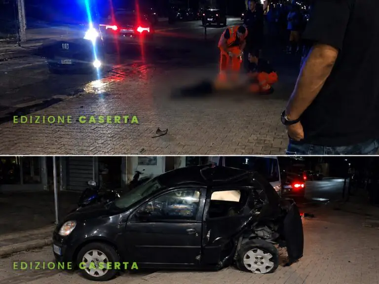 Schianto terribile nella notte: Punto travolta sulla Nazionale, carpentiere trasportato d’urgenza
